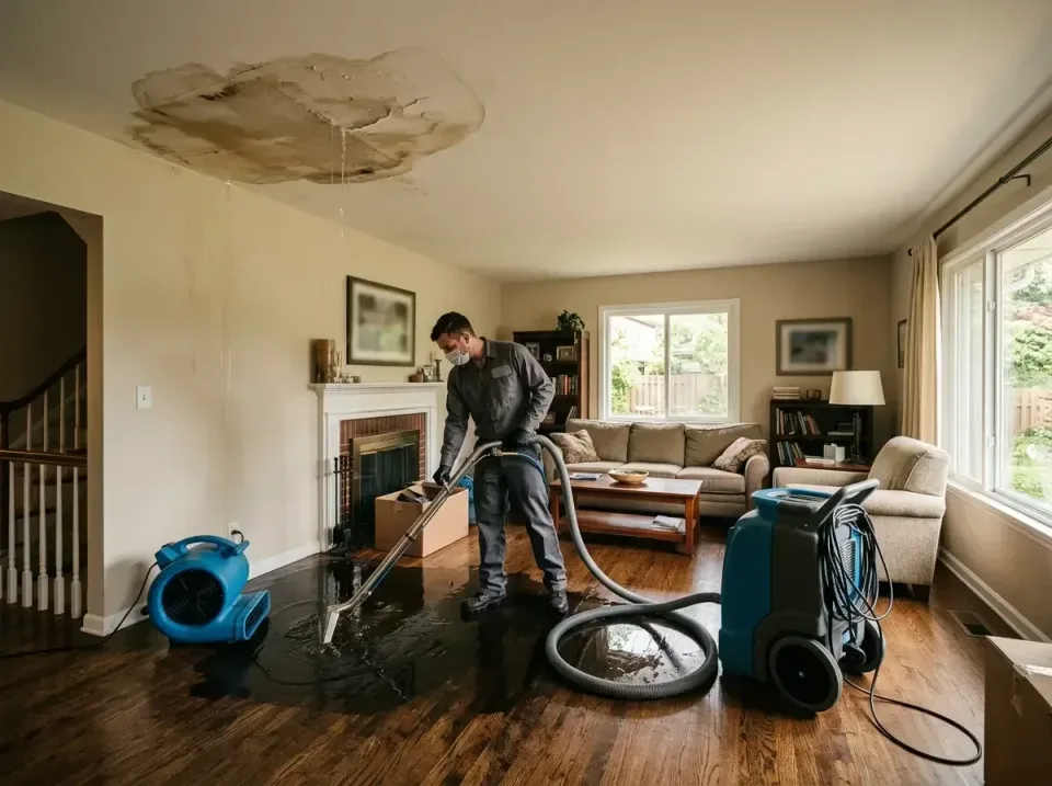 attic-pipe-burst-ceiling-drip-008 — frequently asked questions, Water Damage Restoration & Carpet Care in Panama City Beach,…